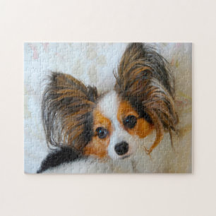 Papillon-Hund. Puzzle