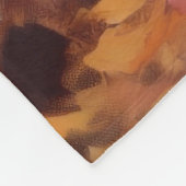 Papillon im Herbst Leaves Fall Inspiriert Fleecedecke (Ecke)