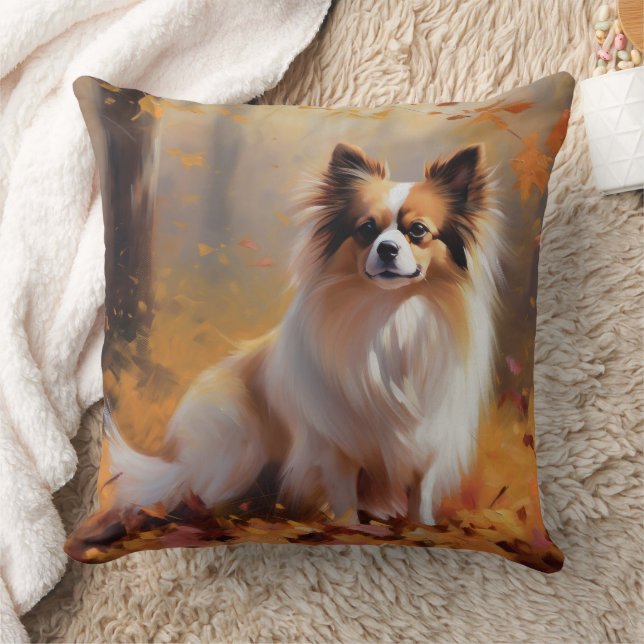 Papillon im Herbst Leaves Fall Inspiriert Kissen (Decke)
