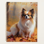 Papillon im Herbst Leaves Fall Inspiriert Planer (Vorderseite)