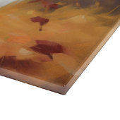 Papillon im Herbst Leaves Fall Inspiriert Schneidebrett (Ecke)