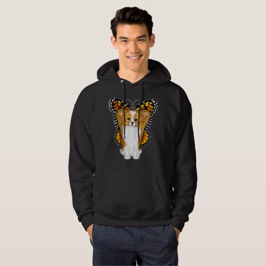 Papillon in Disguise Hoodie (Vorne ganz)