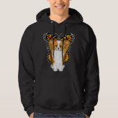 Papillon in Disguise Hoodie (Vorderseite)