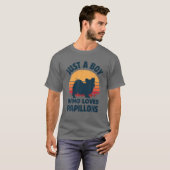 Papillon Just A Boys, der kontinentale Spielzeugsp T-Shirt (Vorne ganz)