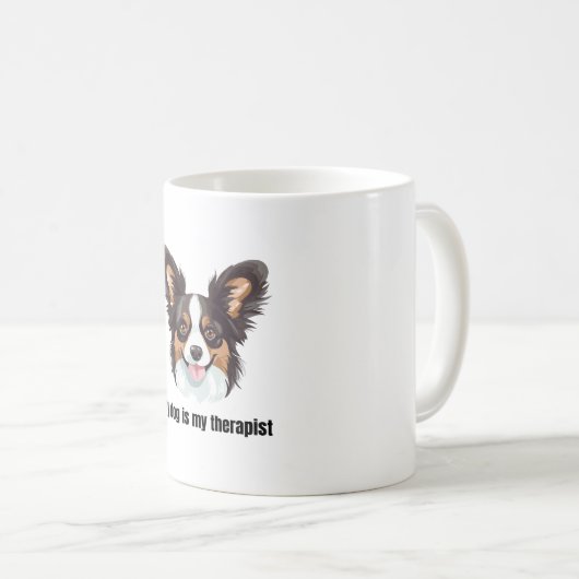 Papillon Kaffeetasse (VorderseiteRechts)