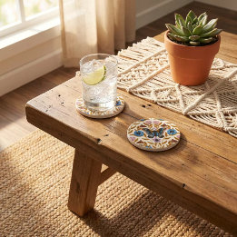 Papillon Kaleidoscope Getränkeuntersetzer