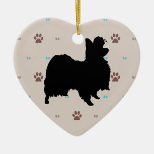 Papillon Keramik Ornament