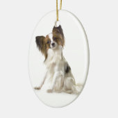 Papillon Keramik Ornament (Links)