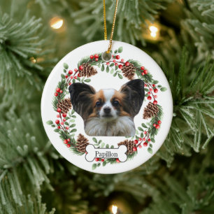 Papillon Keramik Ornament