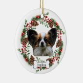 Papillon Keramik Ornament (Rechts)
