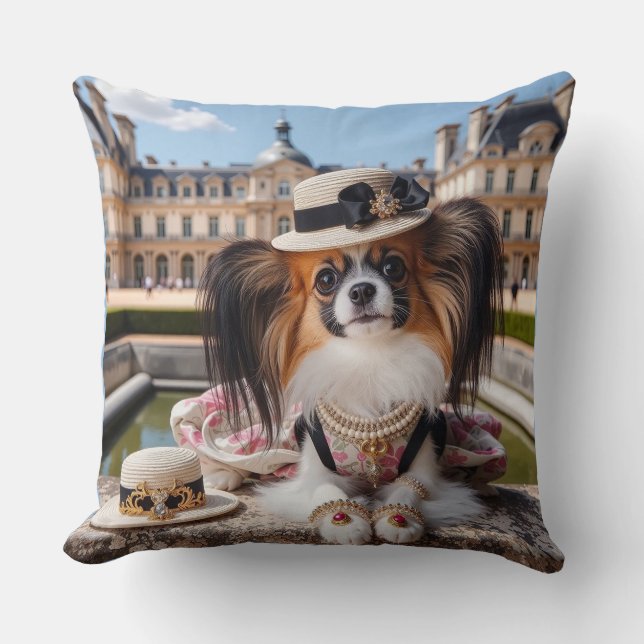 Papillon Kissen (Vorderseite)