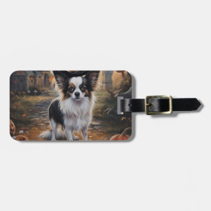 Papillon-Kürbisse Halloween Gruselig Gepäckanhänger