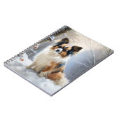 Papillon Let It Snow Christmas Notizblock (Linke Seite)