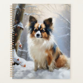 Papillon Let It Snow Christmas Planer (Vorderseite)