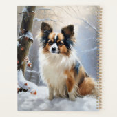 Papillon Let It Snow Christmas Planer (Rückseite)