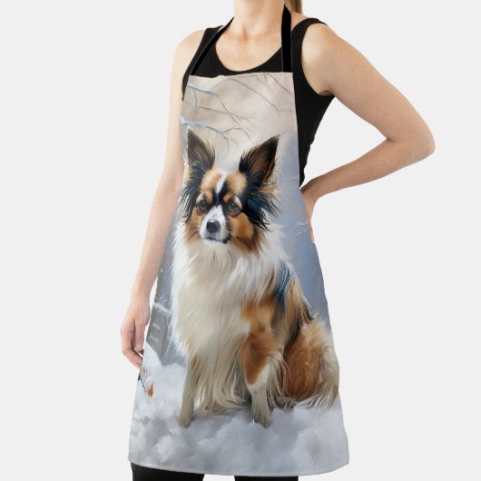 Papillon Let It Snow Christmas Schürze (InSitu)