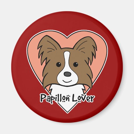 Papillon Lover Magnet (Vorne)