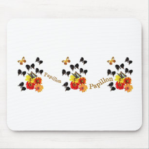 Papillon Lovers Gifts Mousepad