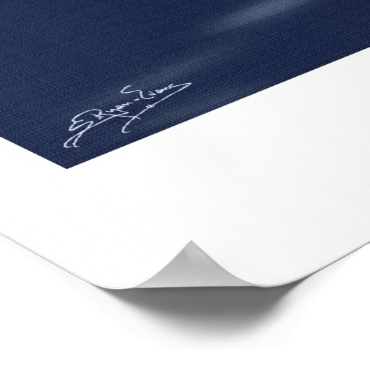 "PAPILLON MAGIC" Art Print or Poster (Ecke)