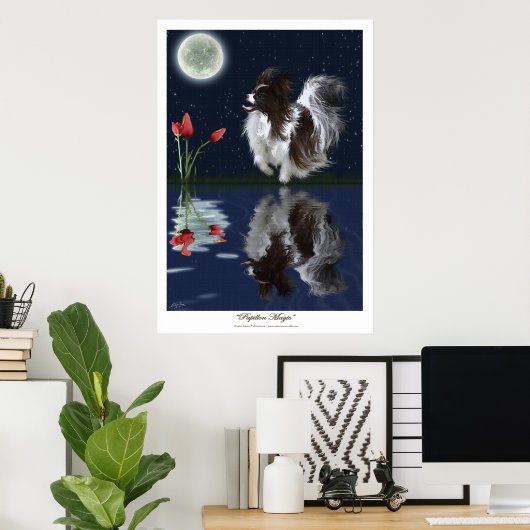 "PAPILLON MAGIC" Art Print or Poster (Heimbüro)