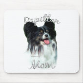 Papillon Mama 2 Mousepad (Vorne)