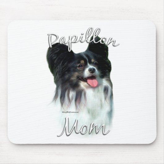 Papillon Mama 2 Mousepad (Vorne)