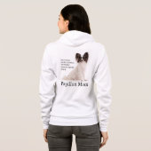 Papillon Mama Hoodie (Schwarz voll)