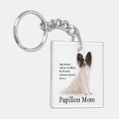 Papillon Mama Schlüsselanhänger (Vorderseite links)