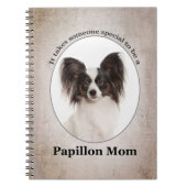 Papillon Mama Spiral Notebook Notizblock (Vorderseite)