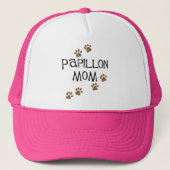 Papillon Mama Truckerkappe (Vorderseite)