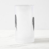 Papillon Mattglas Bierglas (Mittel)