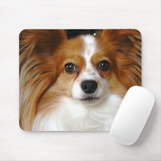 Papillon Mausunterlage Mousepad (Mit Mouse)