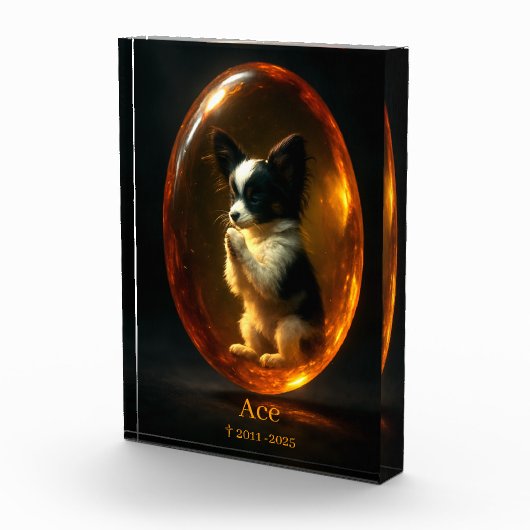 Papillon-Memorial-Fotoblock Fotoblock (Rechts)