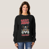 Papillon Mother Dog Breed - Beste Mama für Haustie Sweatshirt (Vorne ganz)