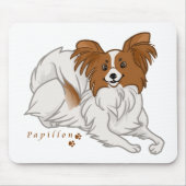 papillon mousepad (Vorne)
