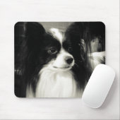 papillon mousepad (Mit Mouse)