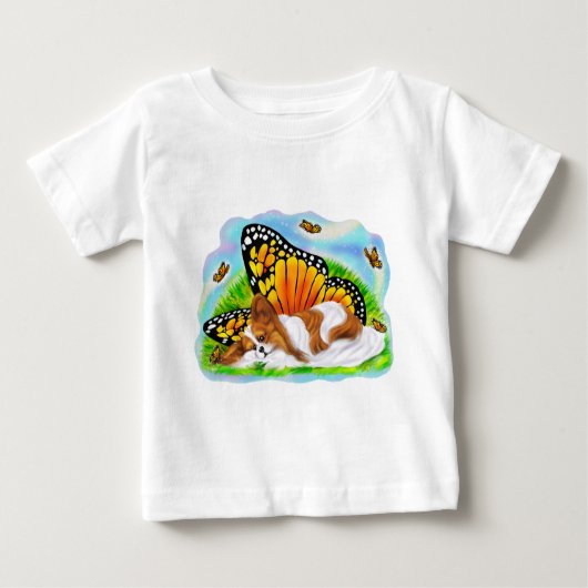 Papillon Mystical Monarch Baby T-shirt (Vorderseite)