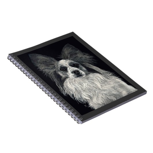 Papillon Notizbuch - "Glitzern " Notizblock (Rechte Seite)