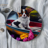Papillon on a Paddle: Ein Landschaftliches Abenteu Button (Beispiel)