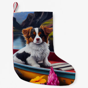 Papillon on a Paddle: Ein Landschaftliches Abenteu Kleiner Weihnachtsstrumpf