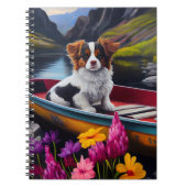 Papillon on a Paddle: Ein Landschaftliches Abenteu Notizblock (Vorderseite)