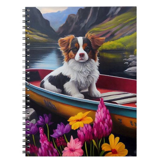 Papillon on a Paddle: Ein Landschaftliches Abenteu Notizblock (Vorderseite)