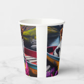 Papillon on a Paddle: Ein Landschaftliches Abenteu Pappbecher (Links)