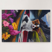 Papillon on a Paddle: Ein Landschaftliches Abenteu Puzzle (Horizontal)