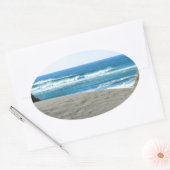 Papillon Ovaler Aufkleber (Umschlag)