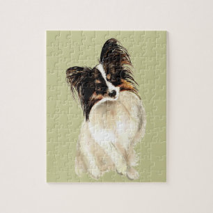Papillon Papillon Dog Süße Tier Puzzle