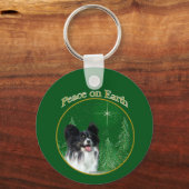 Papillon Peace Schlüsselanhänger (Rückseite)