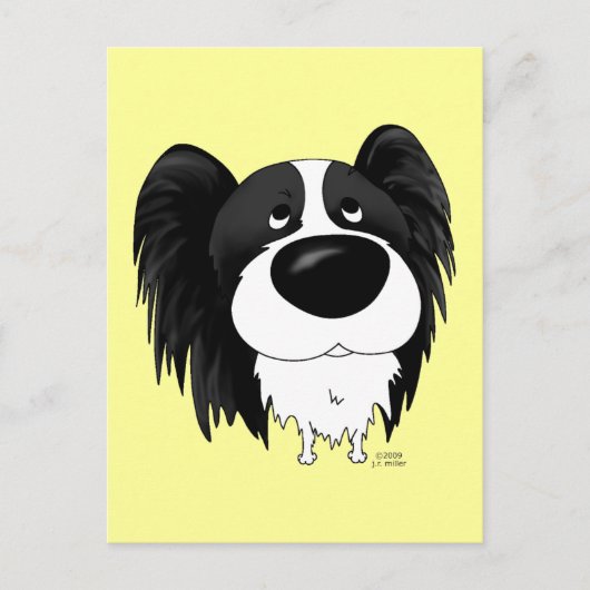 Papillon Postcard Postkarte (Vorderseite)