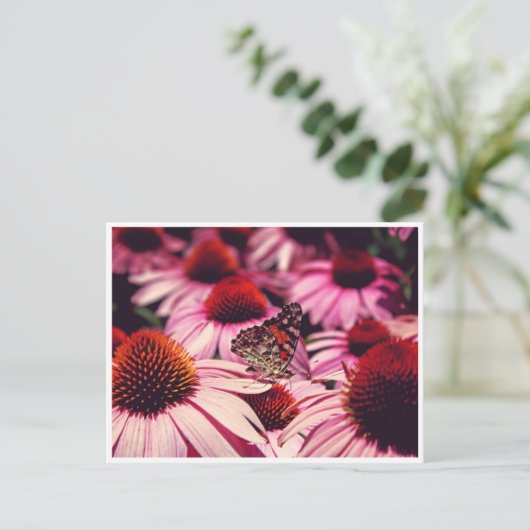 Papillon Postkarte (Stehend Vorderseite)