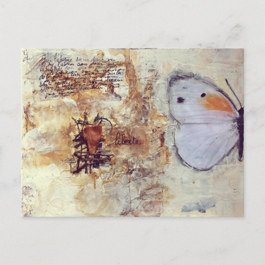 Papillon Postkarte (Vorderseite)
